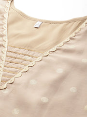 Ethnic Motifs Printed Regular Gotta Patti Kurta with Palazzos-AHKUPZ-COMBO-865