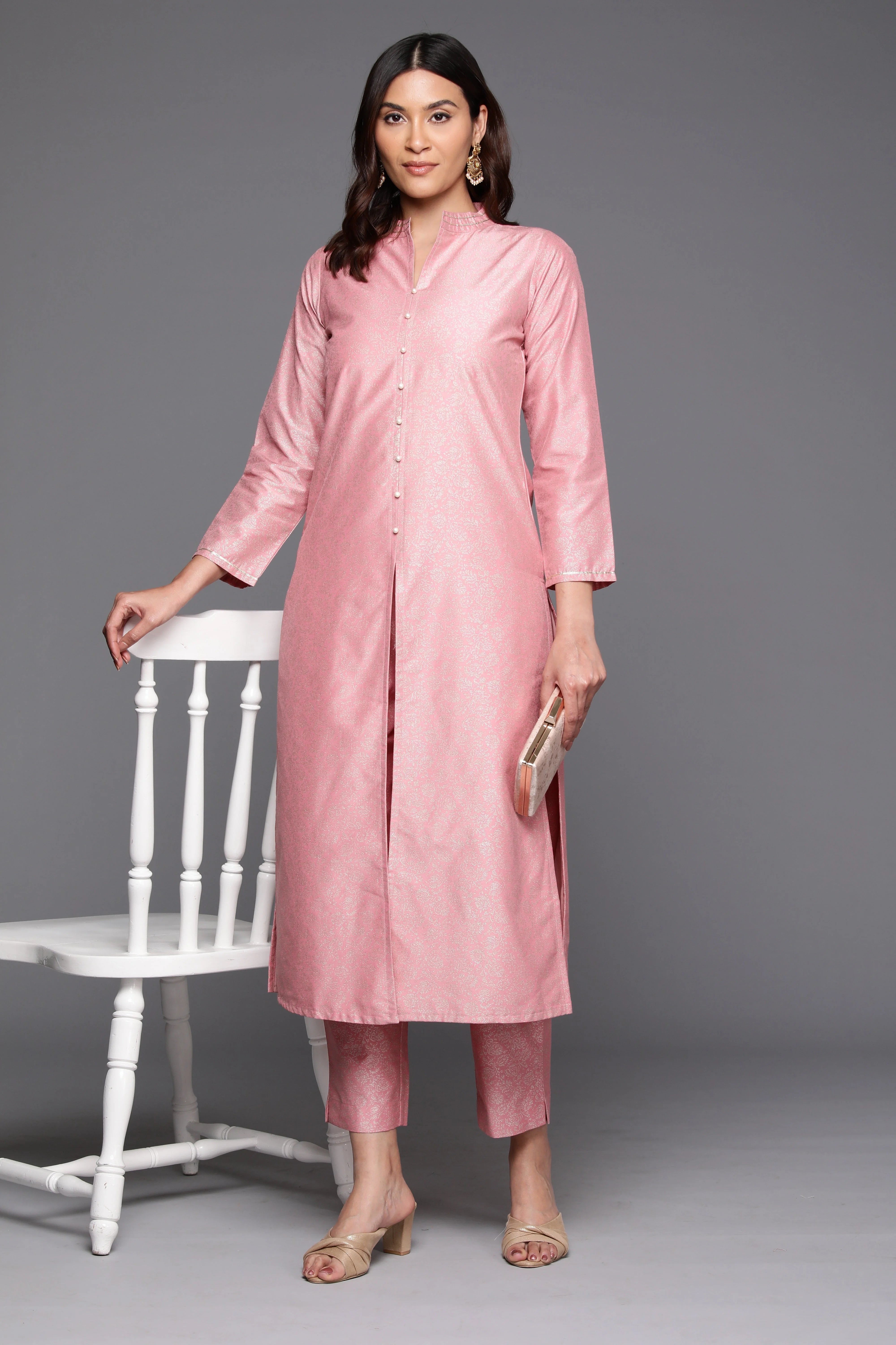 Women's Printed Kurta Set - Indian Designer Kurta Sets