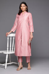 Women Ethnic Motifs Printed Regular Gotta Patti Kurta with Trousers-AHKUPZ-COMBO-960