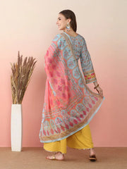 Women's Traditional Wear Kurta Set-AHKUPZ-COMBO-974-RL