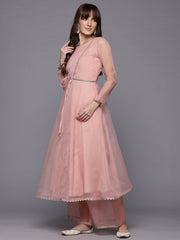 Organza Anarkali Kurta Sets for Eid-AHKUPZDU-COMBO-1085
