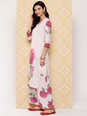 Women Floral Printed Regular Kurta with Palazzos & With Dupatta-AHKUPZDU-COMBO-462-ICH