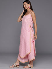 Women Ethnic Motifs Printed Pure Cotton Kurta with Palazzos & With Dupatta-AHKUPZDU-COMBO-889