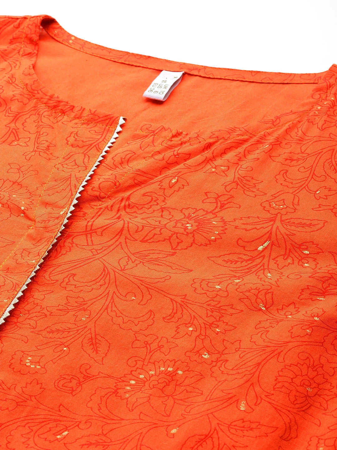 Floral Cotton Kurta Palazzo Set with Dupatta for Women: Traditional Elegance