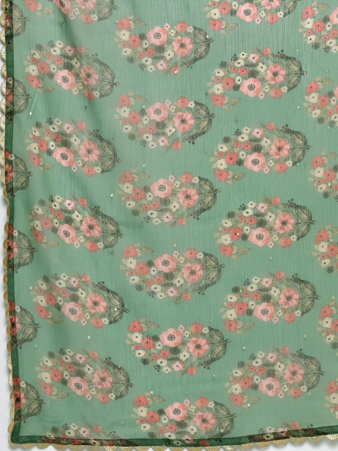 Women's Polyester Kurta Palazzo Set - Yoke Design & Dupatta