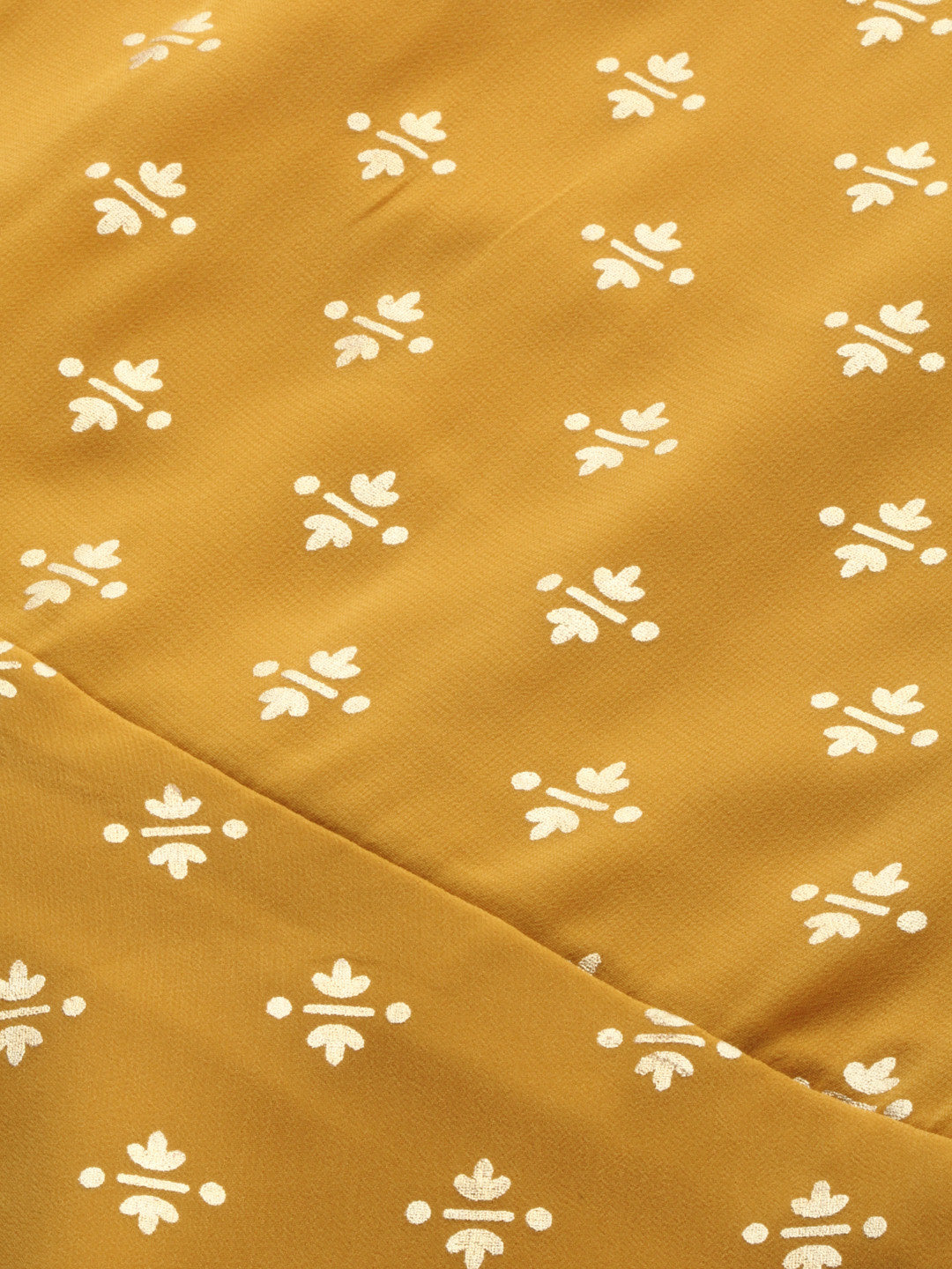 Mustard Printed Sharara Set for Women - Designer Sharara Suits