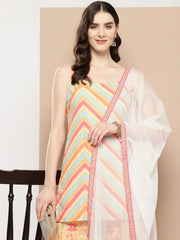 Women Printed Regular Gotta Patti Kurti with Sharara & With Dupatta-AHKUSHDU-COMBO-763-ICH