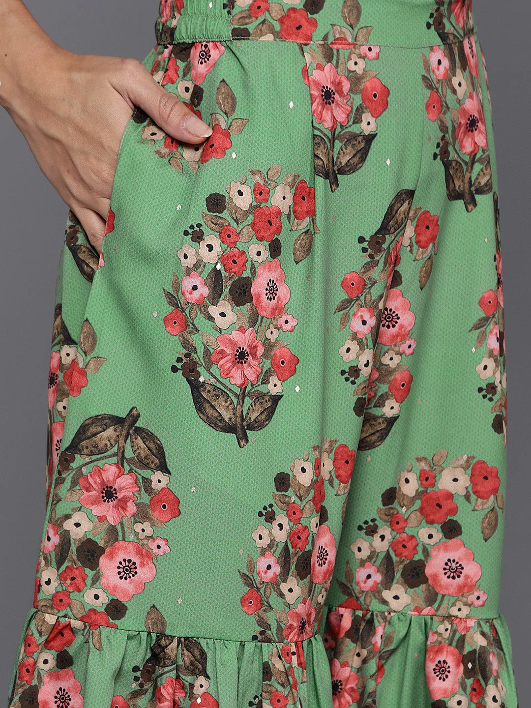 Floral Printed Sharara Set for Women | Designer Sharara Suits