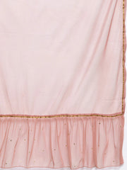 Women Floral Printed Regular Gotta Patti Kurta with Sharara & With Dupatta-AHKUSHDU-COMBO-895