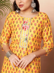 Floral Printed Tunic with Palazzos