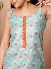 Women Ethnic Motifs Printed Regular Gotta Patti Kurta with Patiala & With Dupatta