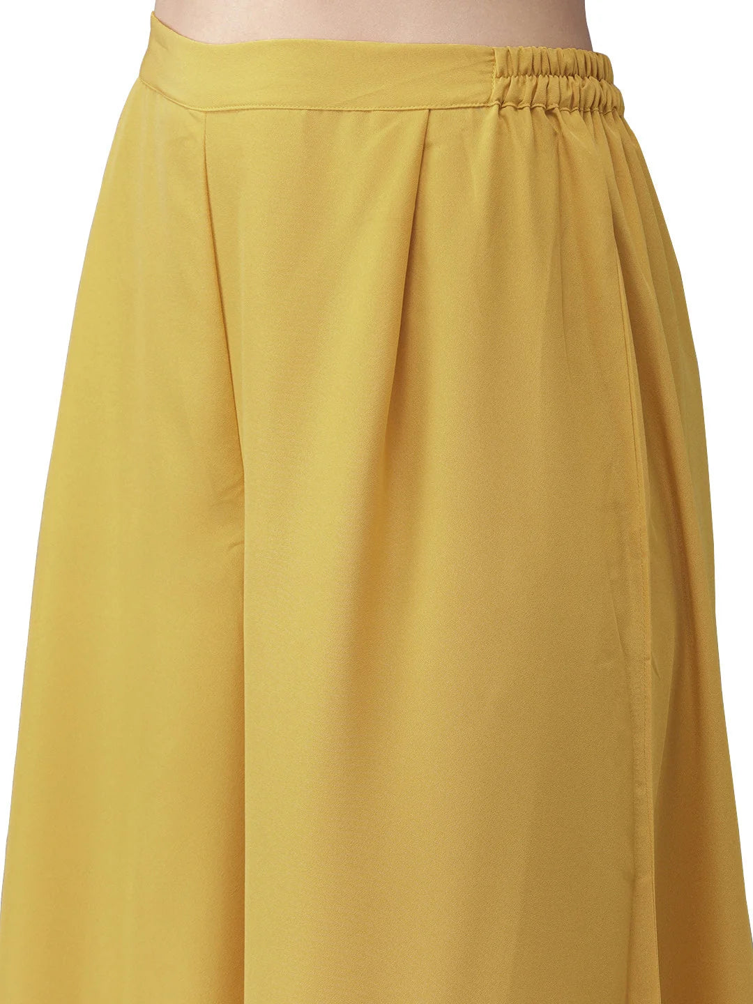 Red & Yellow Printed Co-ord Set - One Shoulder Top & Palazzos