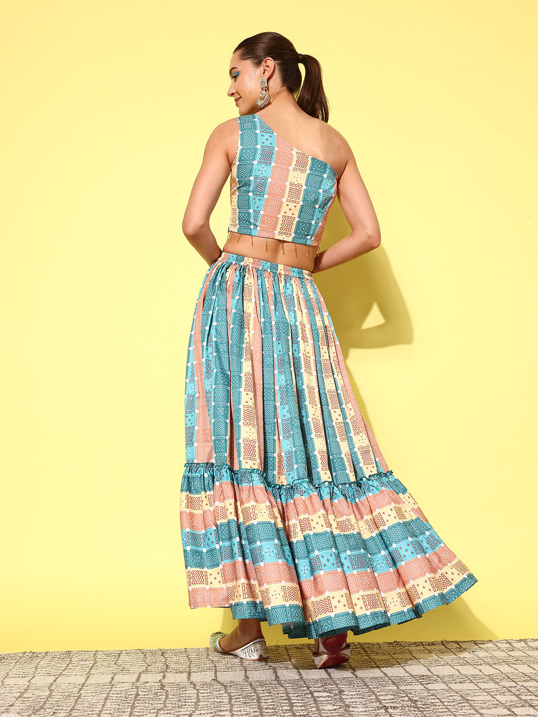 Women's Ethnic Printed Co-Ords Set –Stylish &Comfortable Festive Wear