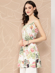 Tropical Printed Tunic-AHTUCRDP-8136-ICH