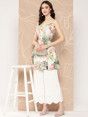 Tropical Printed Tunic-AHTUCRDP-8136-ICH