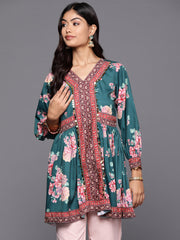 Floral Printed Tunic-AHTUCRDP-8167