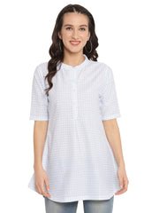 Flared Multicolour Tunic-AHTUMCDPDS-8024