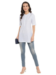 Flared Multicolour Tunic-AHTUMCDPDS-8024