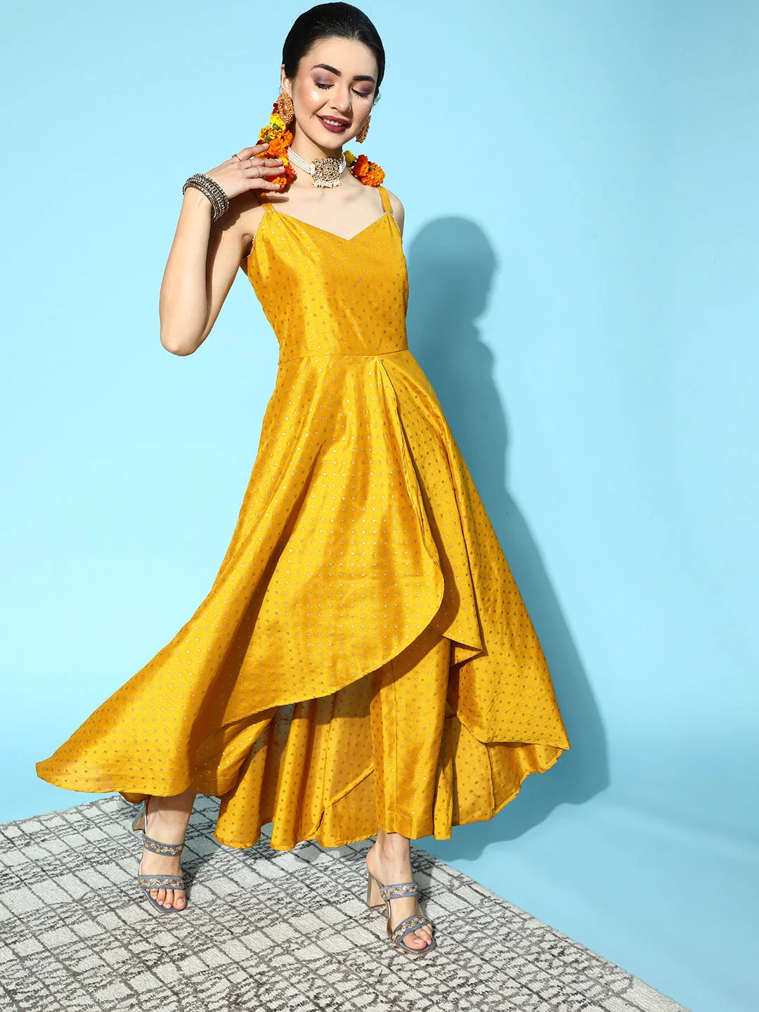 Printed Kurta with Trousers | Designer Women's Kurta Sets