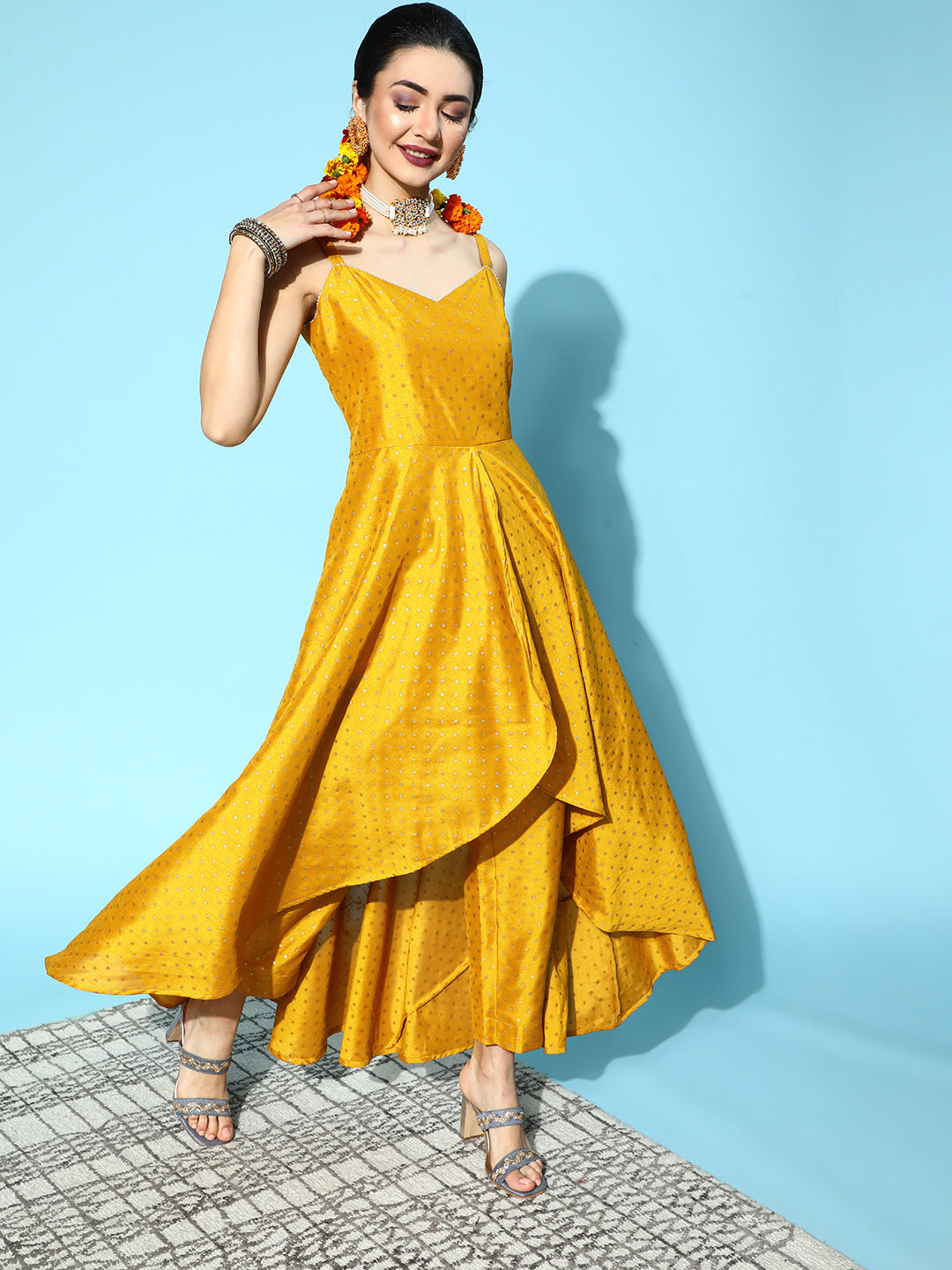 Printed Kurta with Trousers | Designer Women's Kurta Sets