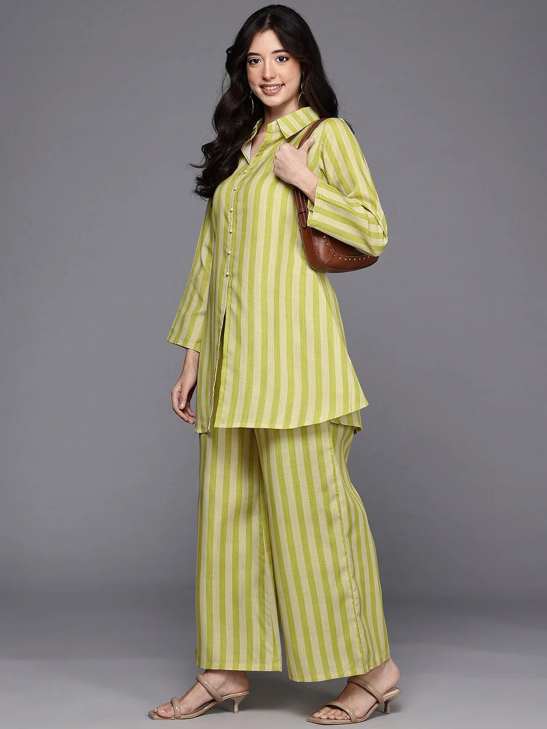 Women's Yellow Westren Co-ords-AHTUPZ-COMBO-1120