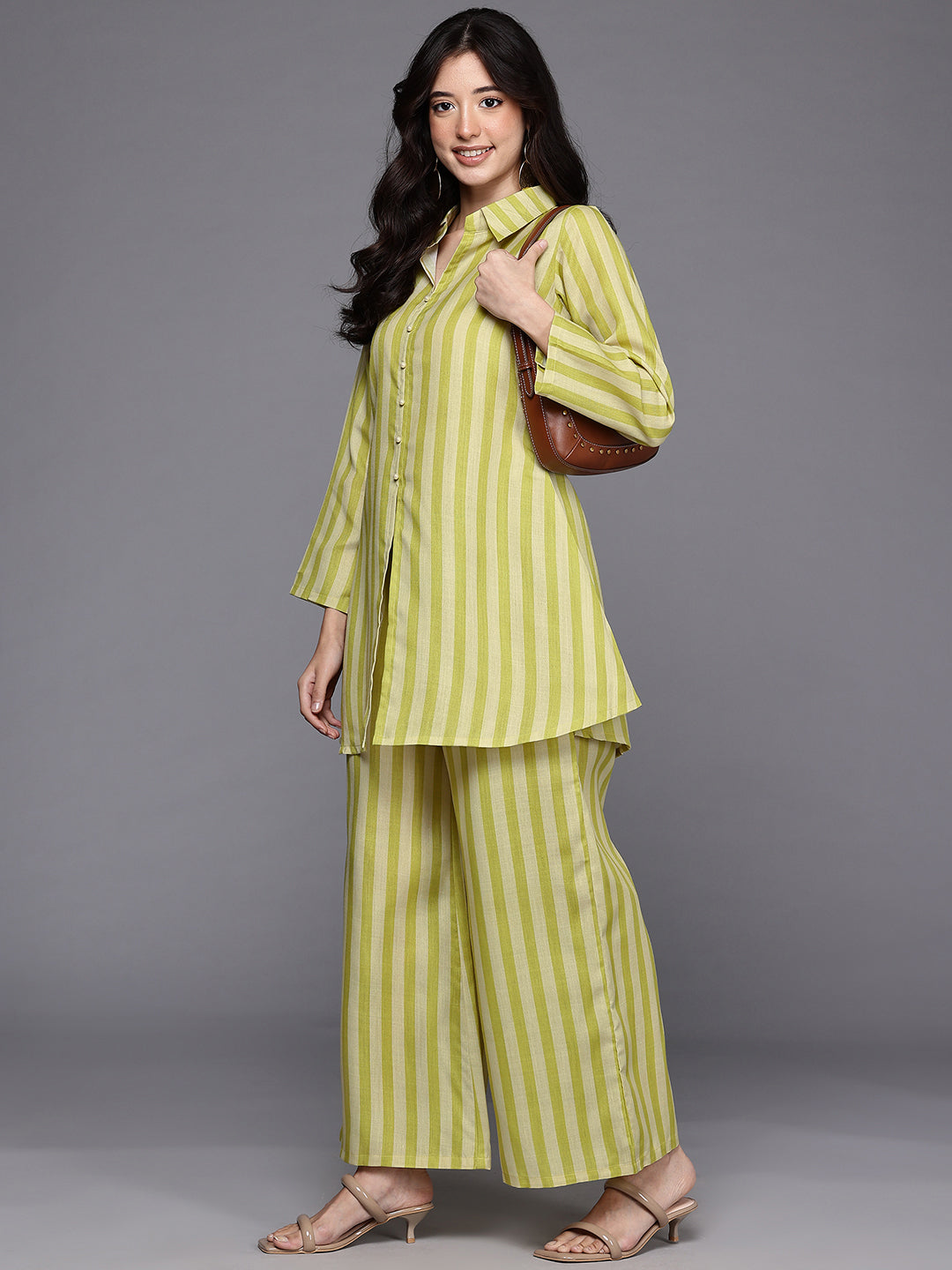 Women's Yellow Westren Co-ords-AHTUPZ-COMBO-1120