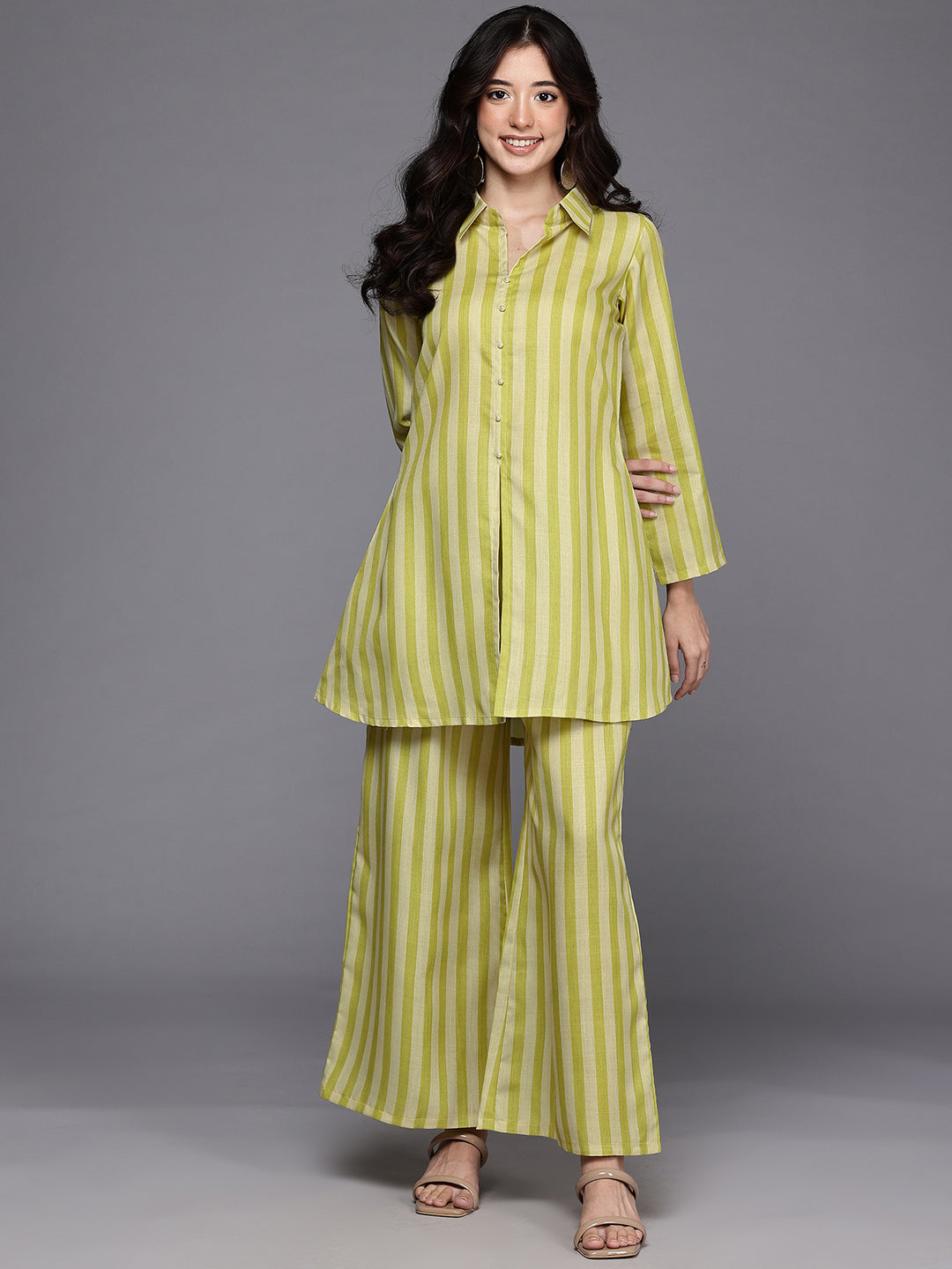 Women's Yellow Westren Co-ords-AHTUPZ-COMBO-1120