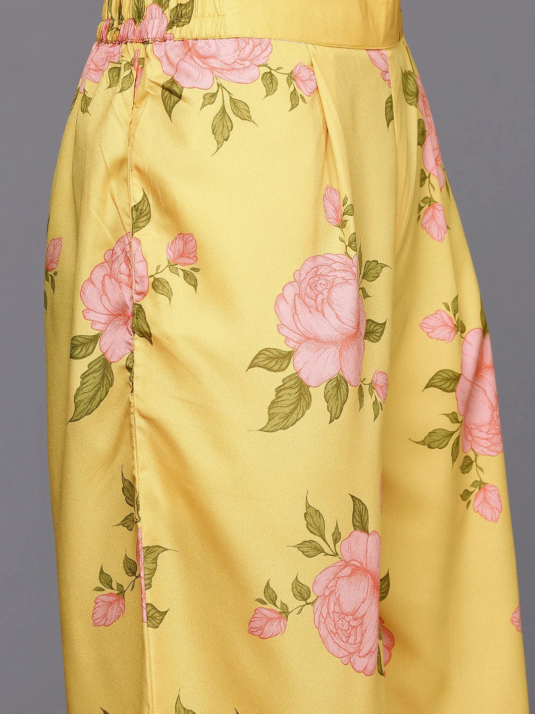 Women's Yellow Westren Co-ords-AHTUPZ-COMBO-1127