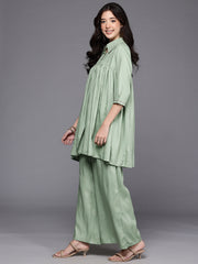 Women's Green Westren Co-ords-AHTUPZ-COMBO-1129