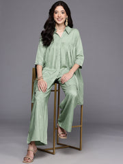 Women's Green Westren Co-ords-AHTUPZ-COMBO-1129