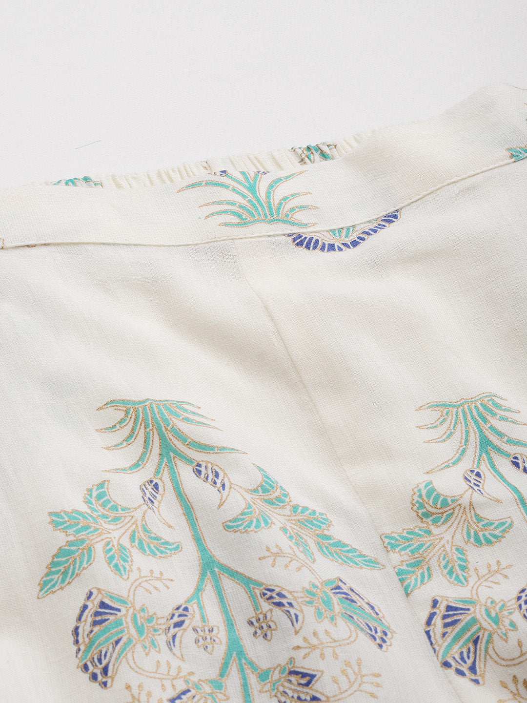 Printed Cotton Tunic with Palazzos | Kurta and Palazzo Set