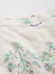 Printed Pure Cotton Ethnic Tunic with Palazzos-AHTUPZ-COMBO-739