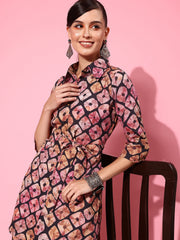 Women Printed Tunic with Palazzos-AHTUPZ-COMBO-772-FF