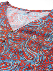 Women Printed Tunic with Palazzos-AHTUPZ-COMBO-855