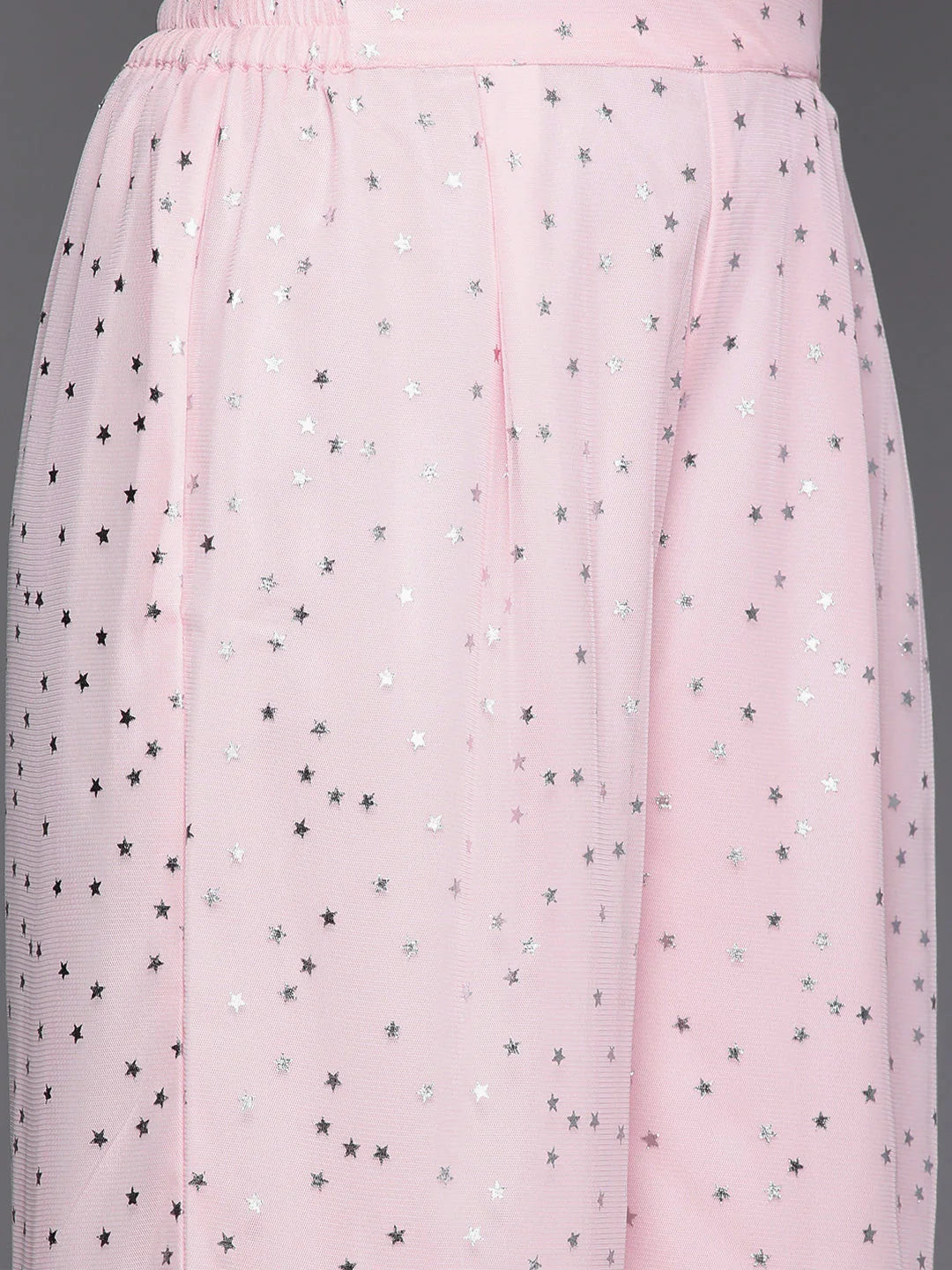 Printed Polyester Tunic & Palazzos Set | Women's Co-ord Sets