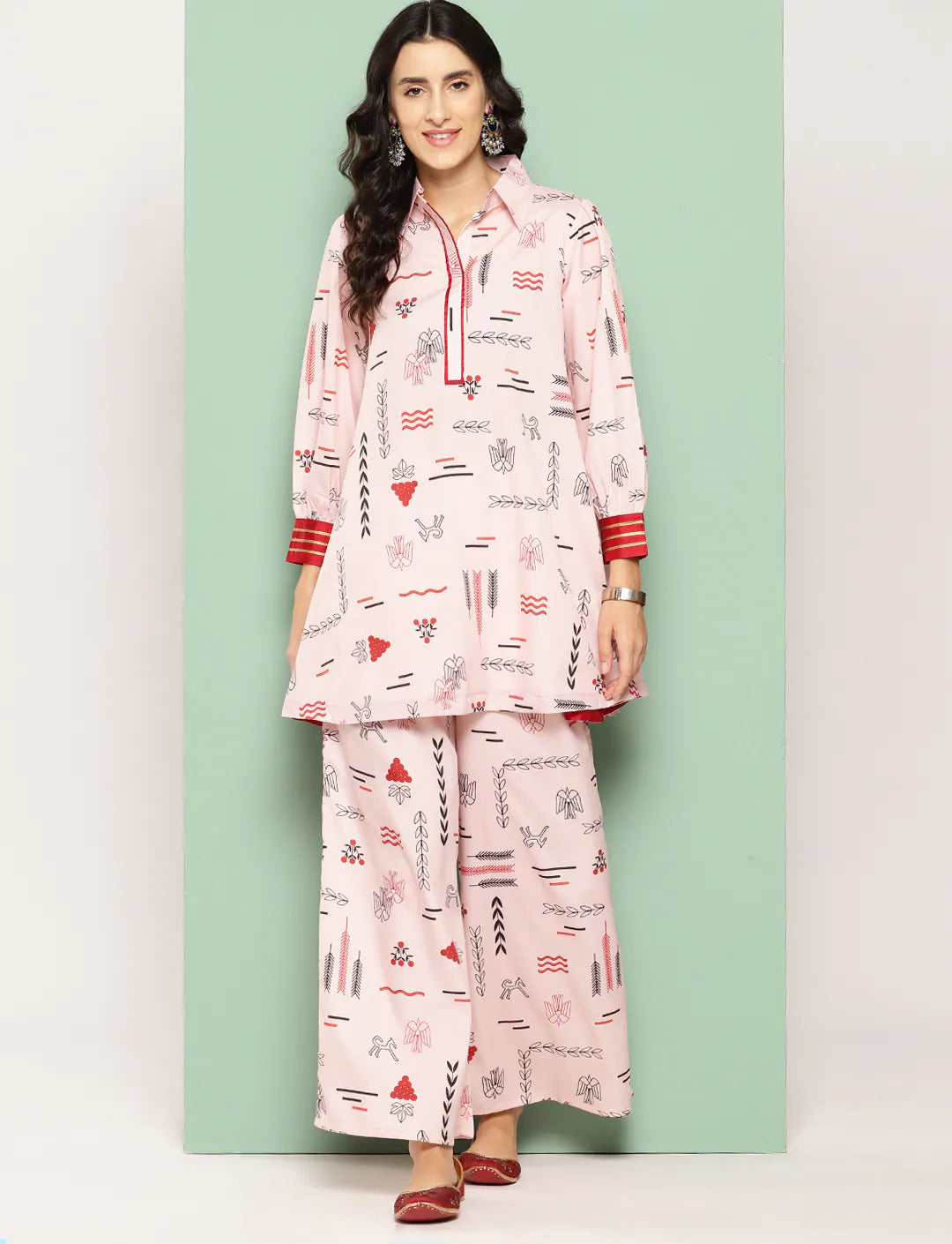 Stylish Women's Printed Co ord Sets - Trendy Two Piece Sets Online