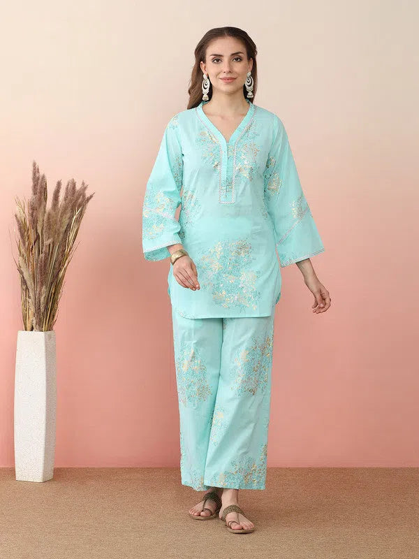 Women's Cotton Printed Co-ord Sets - Stylish Two Piece Sets