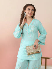 Women's Traditional Wear Co-ords-AHTUPZ-COMBO-937-RL