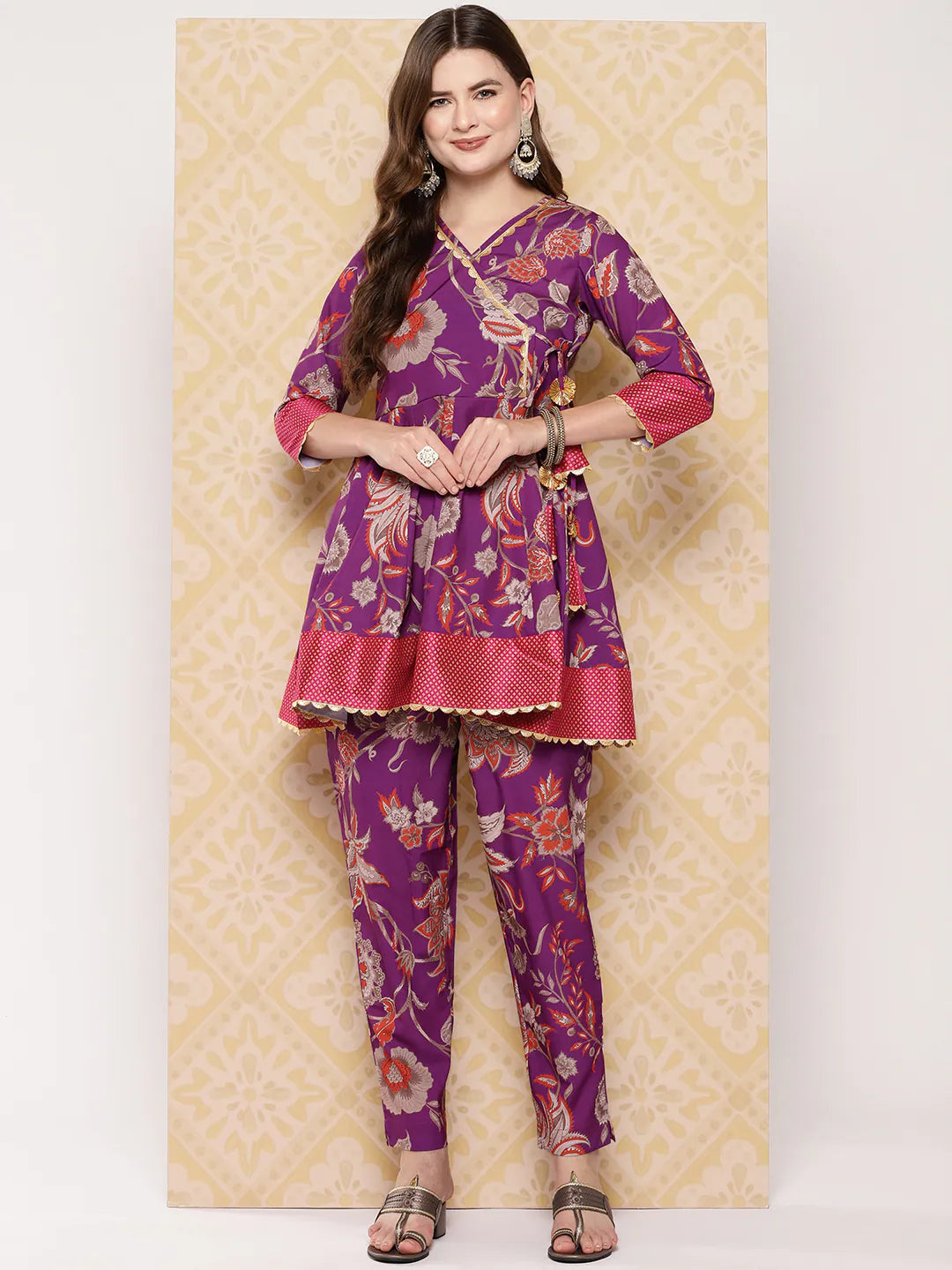 Women's Printed Co Ord Sets - Casual Two Piece Sets