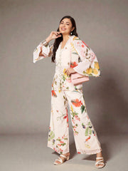Printed Tunic with Palazzos