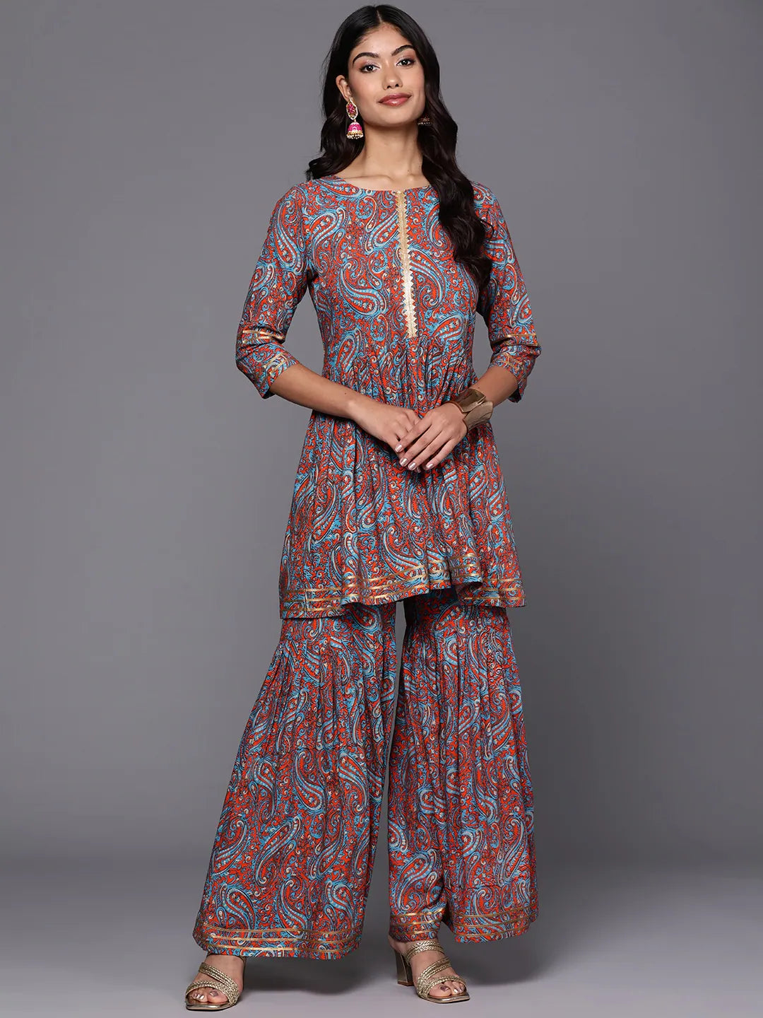Women's Viscose Co Ord Sets | Printed Two Piece Sets Stylish