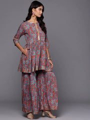 Women's Traditional Wear Co-ords-AHTUSH-COMBO-857