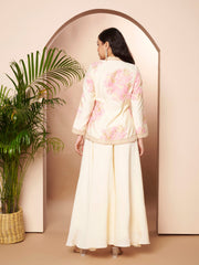 Women's Off WhiteTraditional Wear Co-ords-AHTUSHTP-COMBO-1175