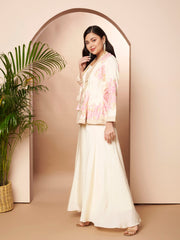 Women's Off WhiteTraditional Wear Co-ords-AHTUSHTP-COMBO-1175