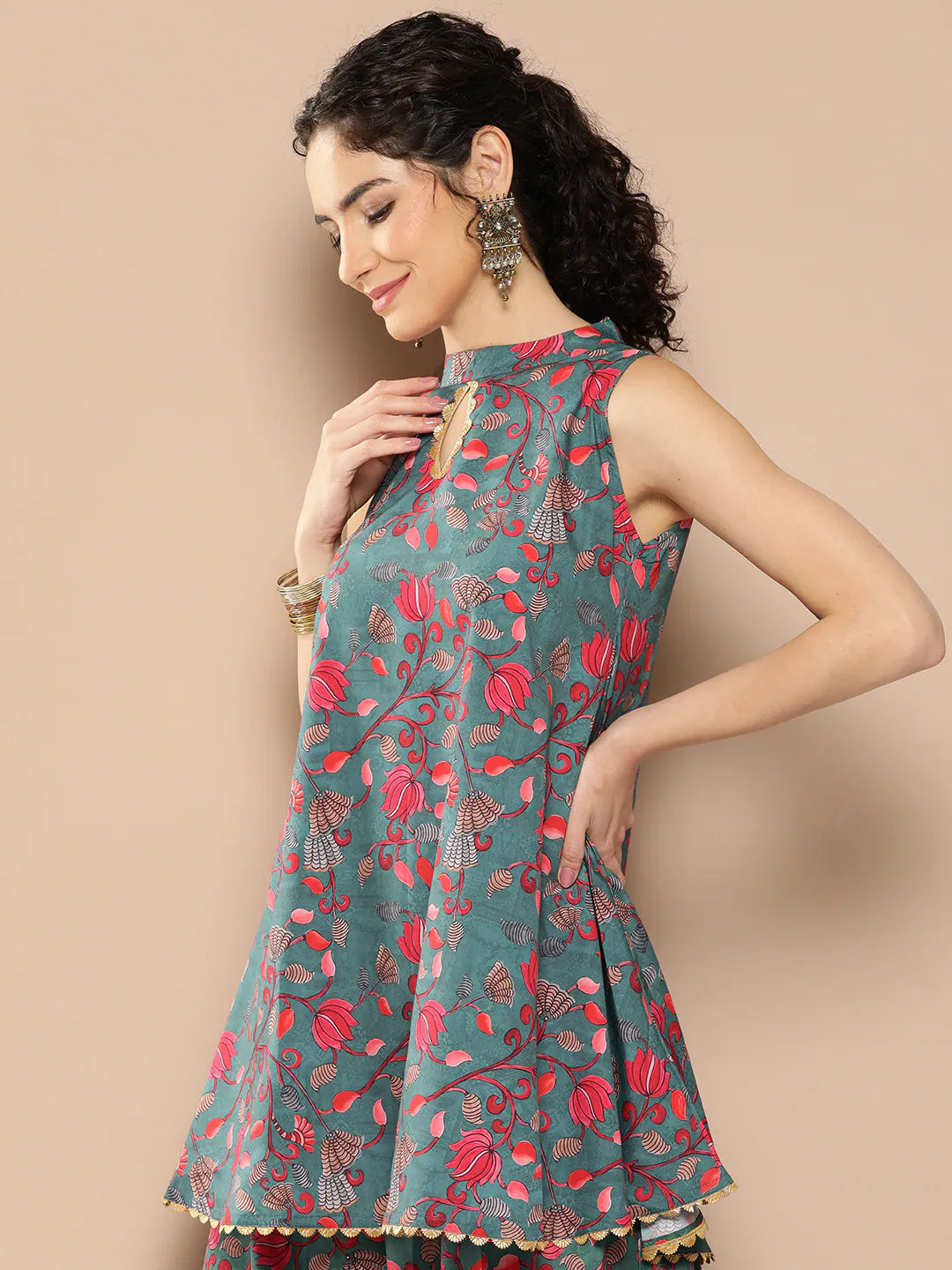 Women's Printed Cord Set - Trendy Two Piece Sets for Women