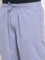 Indian Needle Men's Grey Cotton Track Pants