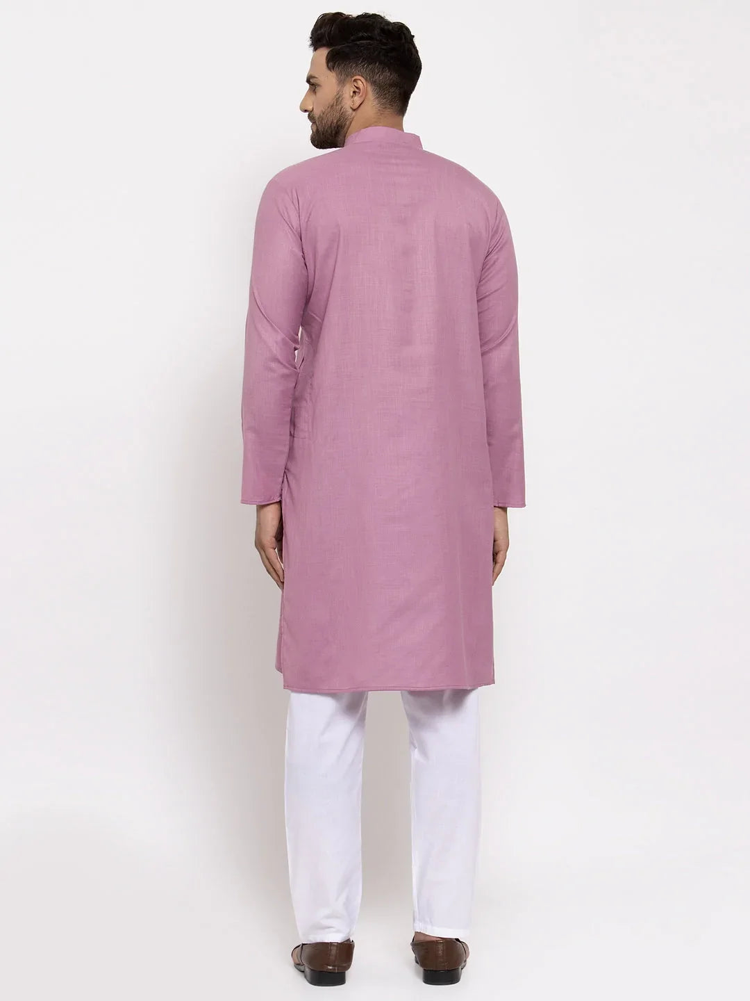 DesiQlo Men Ethnic Set - Pink - JOKP_532Magenta_S