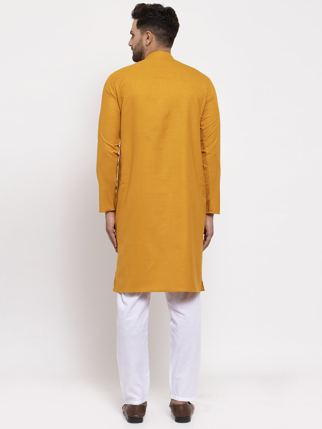 Classic Cotton Solid Kurta Pajama for Men | Ethnic Style