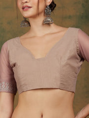 Womens Fashion Ethnic Beige Color Sarees-MLSHWSA1166BEI0ONE