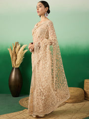 Womens Fashion Ethnic Beige Color Sarees-MLSHWSA1317BEI0ONE